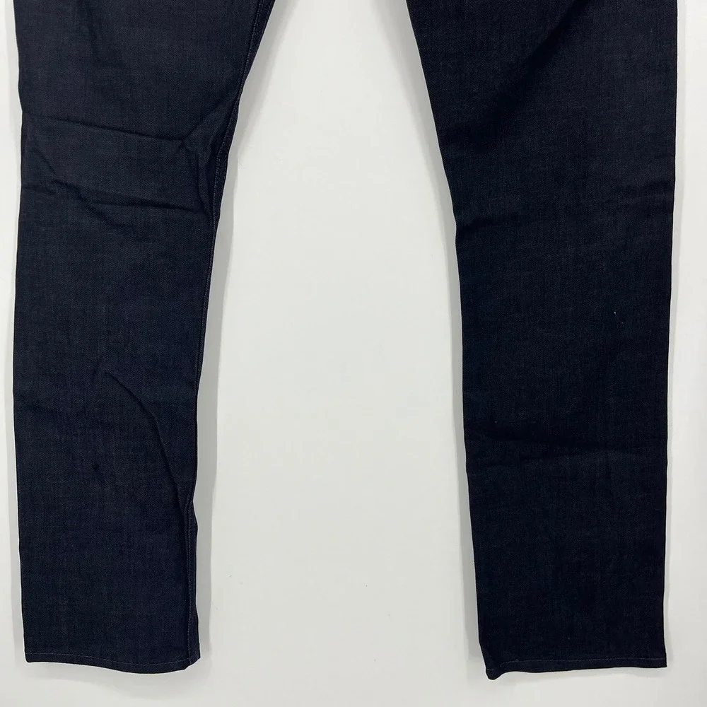 Levis 591 Low Skinny Jeans Mens 34x32 Dark Wash Stretch Denim 05591-XXXX New